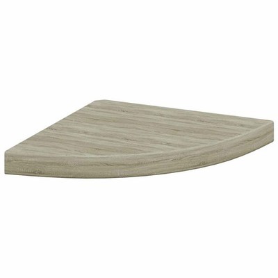 Wall Corner Shelf Floating Corner Shelf Wall Mounted Display Shelf vidaXL