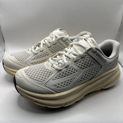 Hoka Clifton L LS Eggnog Shifting Sand Sneakers 1155370-FCG Mens 5.5 Womens 6.5