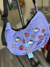 NEW! Baggu x Sanrio HELLO KITTY Medium Crescent Bag Recyc’d Nylon SOLD OUT RARE