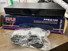 Nice Pyle Pro PPEQ-100 Dual 10 Band Stereo Equalizer New opened box
