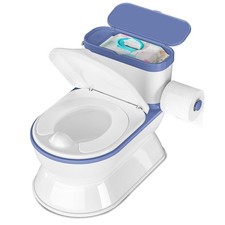 2-in-1 Toddler Potty Training Toilet - Larger Potty Chair  Detachable Training