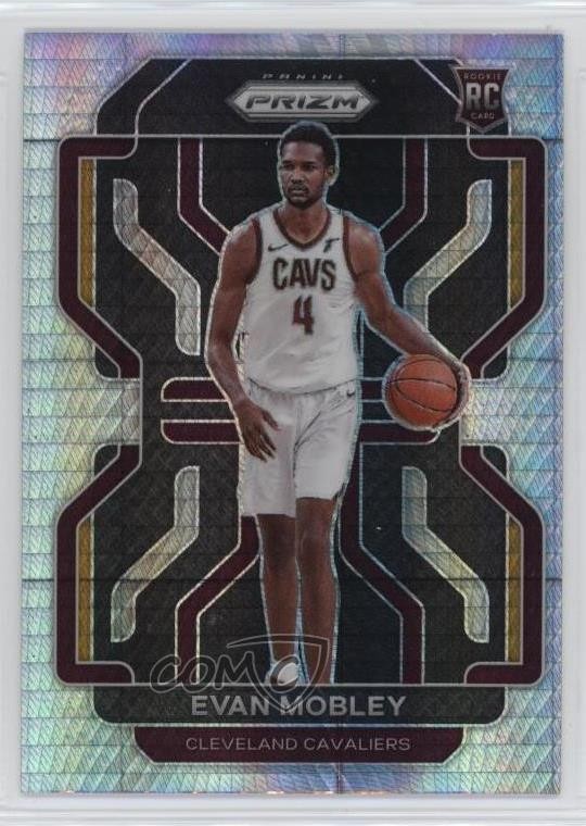 2021-22 Panini Prizm Hyper Prizm Evan Mobley #325 02ez