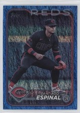 2024 Topps Update Blue Holo Foilboard 457/999 Santiago Espinal #US307 13kb
