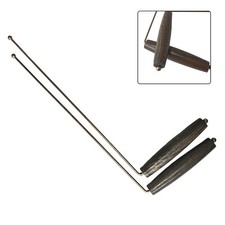 Copper Dowsing Rods With Wooden Handles For Paranormal Research 1 Pieces