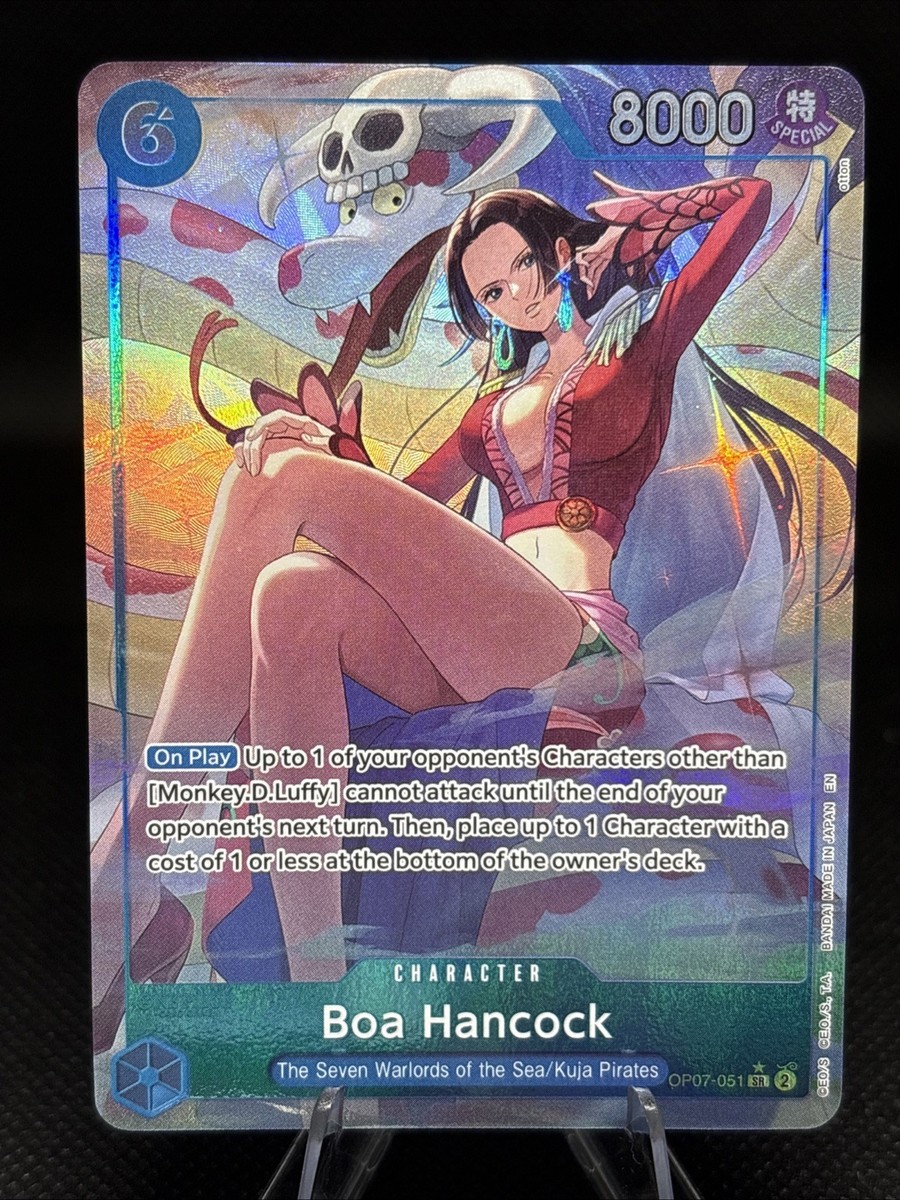 Boa Hancock - One Piece TCG OP07-051 Seven Warlords of Sea Set
