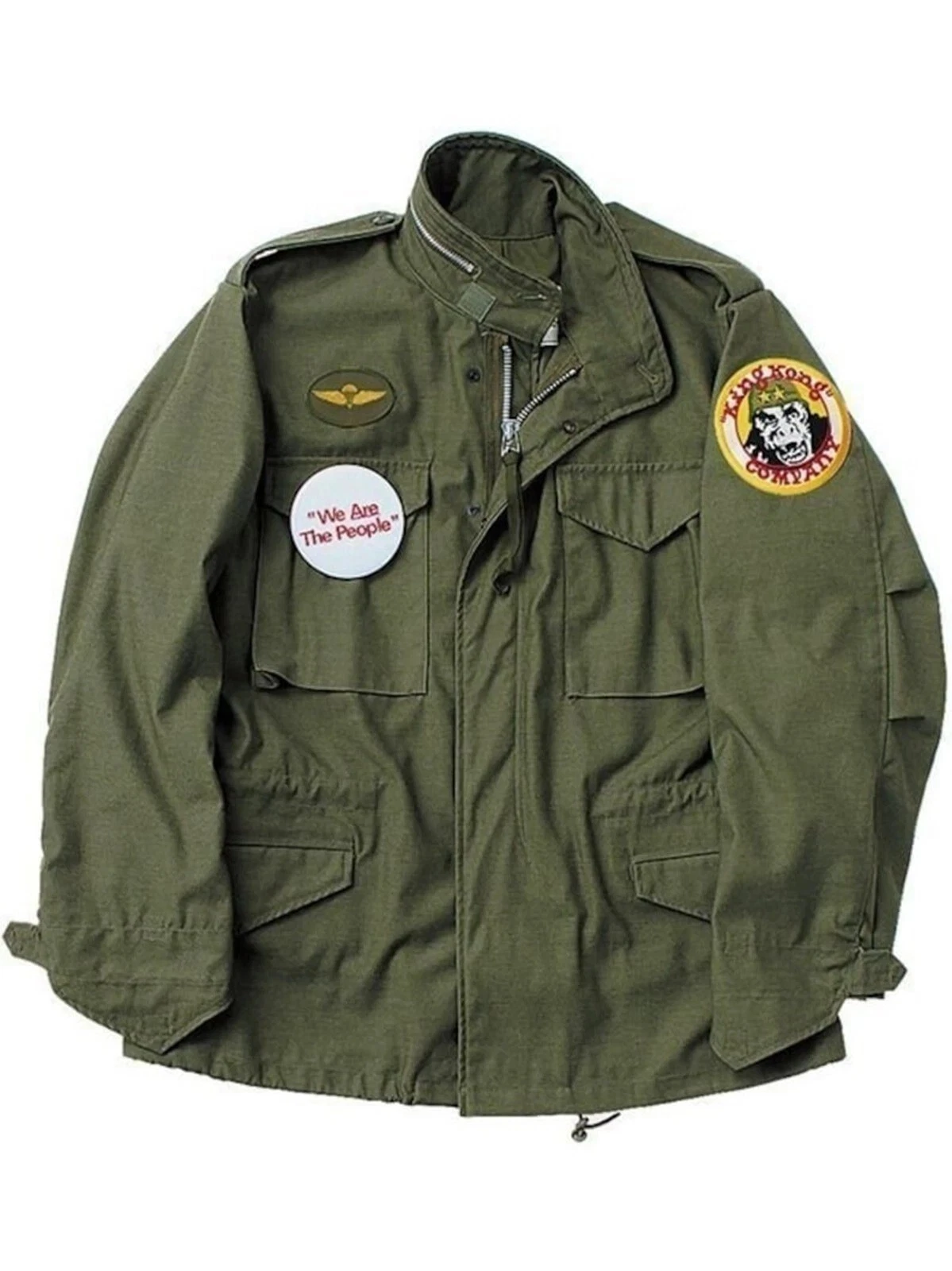 Men’s Taxi Driver Inspired M-65 Military Field Jacket image 1