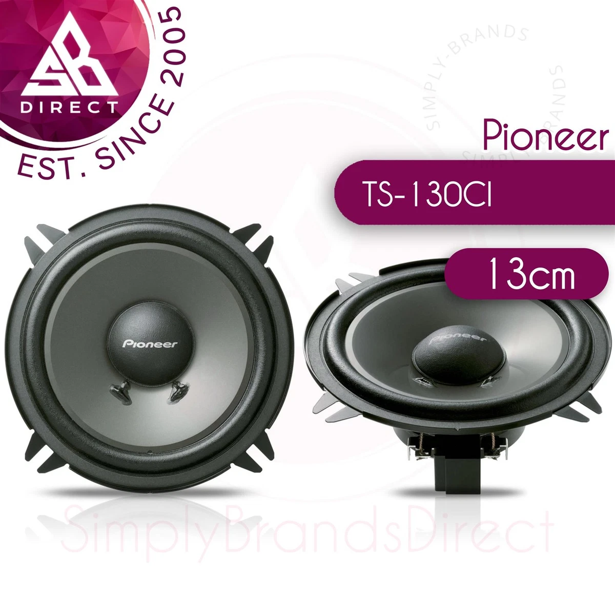 Pioneer TS-A1301C A-Series + 5-1/4 component system at