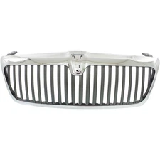 Grille For 2003-2006 Lincoln Navigator Chrome Shell w/ Black Insert Plastic