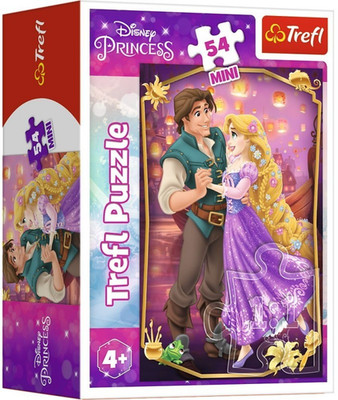 NEW Trefl Jigsaw Puzzle Mini 54 Pieces 4+Ages Kids Beautiful Princess Rapunzel