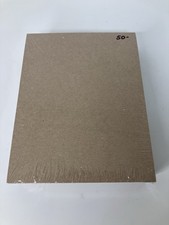 Chipboard Sheets 50 Pt. 8.5" x 11"  Brown Craft Cardboard  50 Sheets