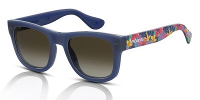 Havaianas Sonnenbrille Paraty / M S6F / Ha Blau Muster / Brown Gradient