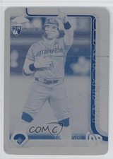 2025 Topps Chrome Printing Plate Cyan 1/1 Andres Chaparro Andrés #187 1s4s