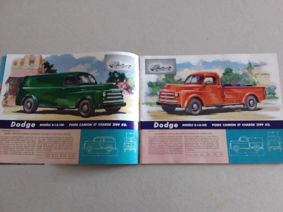 DODGE CHRYSLER BROCHURE INFORMATIVA  ANNI '30  IN FRANCESE - Immagine 3 di 4