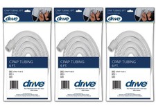 Drive CPAP Tubing CPAP Hose 6 Foot Flexible CPAP Tube 6 Ft NEW Sealed Bag, 3 PAK