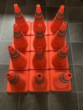 15’/38cm High Pop Up/Collabsible Traffic Cones X12