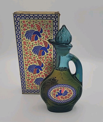 VINTAGE NOS Avon PERSIAN PITCHER Bird Of Paradise Foaming Bath Oil 6 oz.