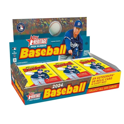 2024 Topps Heritage High Number Baseball Hobby Box MLB Shohei Ohtani NEW IN HAND