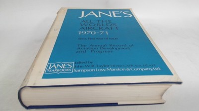 			Janes all the worlds aircraft 1970/71 , John W.R. Taylor, Janes ,		