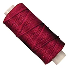  Red Waxed Braided Cord 25 Yard Sewing Thread 11210-07 Tandy Leather