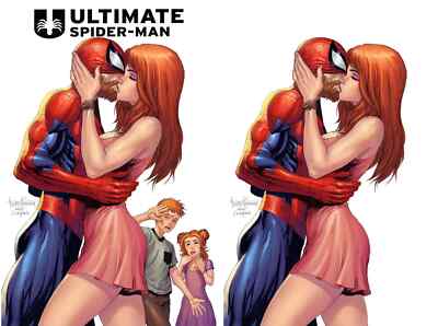 ULTIMATE SPIDER-MAN #2 (TYLER KIRKHAM EXCLUSIVE TRADE/VIRGIN VARIANT SET)