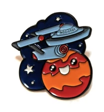 Star Trek ENTERPRISE Metal Pin brooch Enamel Collectible gift decor cosplay TOS