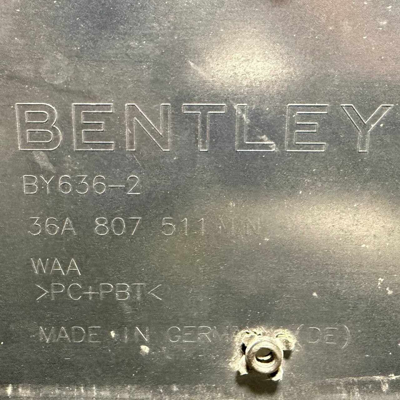 2021 2022 2023 2024 BENTLEY BENTAYGA REAR BUMPER COVER W/ VALANCE OEM USED