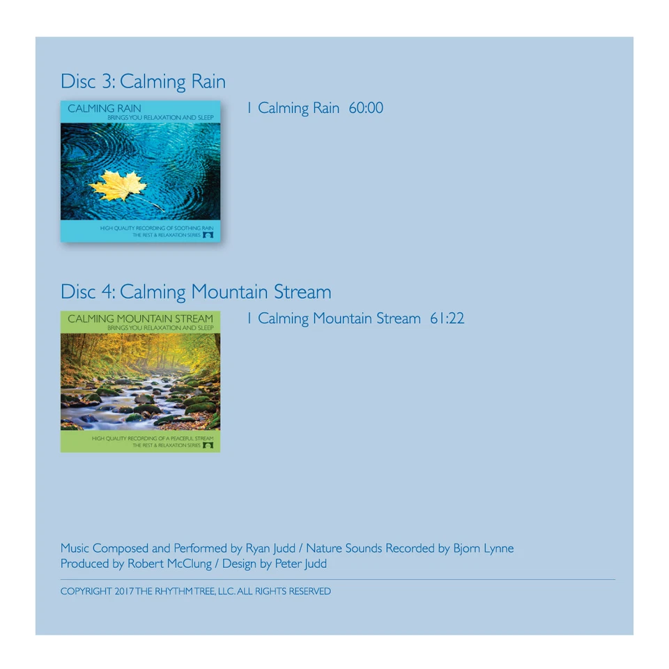 Relaxing Nature Sounds 4 CD Set - for Meditation, Relaxation & Sleep *NEW - Image 3 of 4