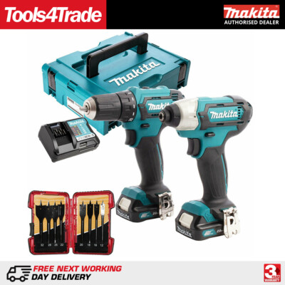 Makita CLX224AJ 12V CXT Twin Kit 2 x 2 