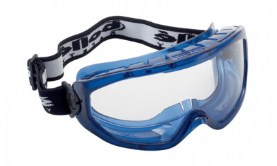 Bolle Blast BLAPSI Safety Goggles Wide Vision Anti Mist - Clear Ventilated Frame
