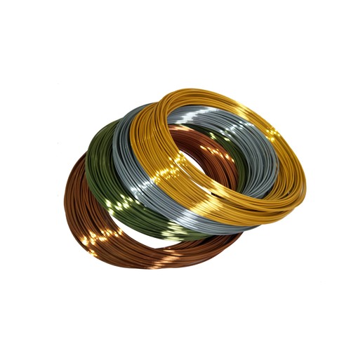 Silk Bronze PLA Filament Sample for 3D Printers Pens 100g / 30m 1.75mm Spool - Picture 6 of 6