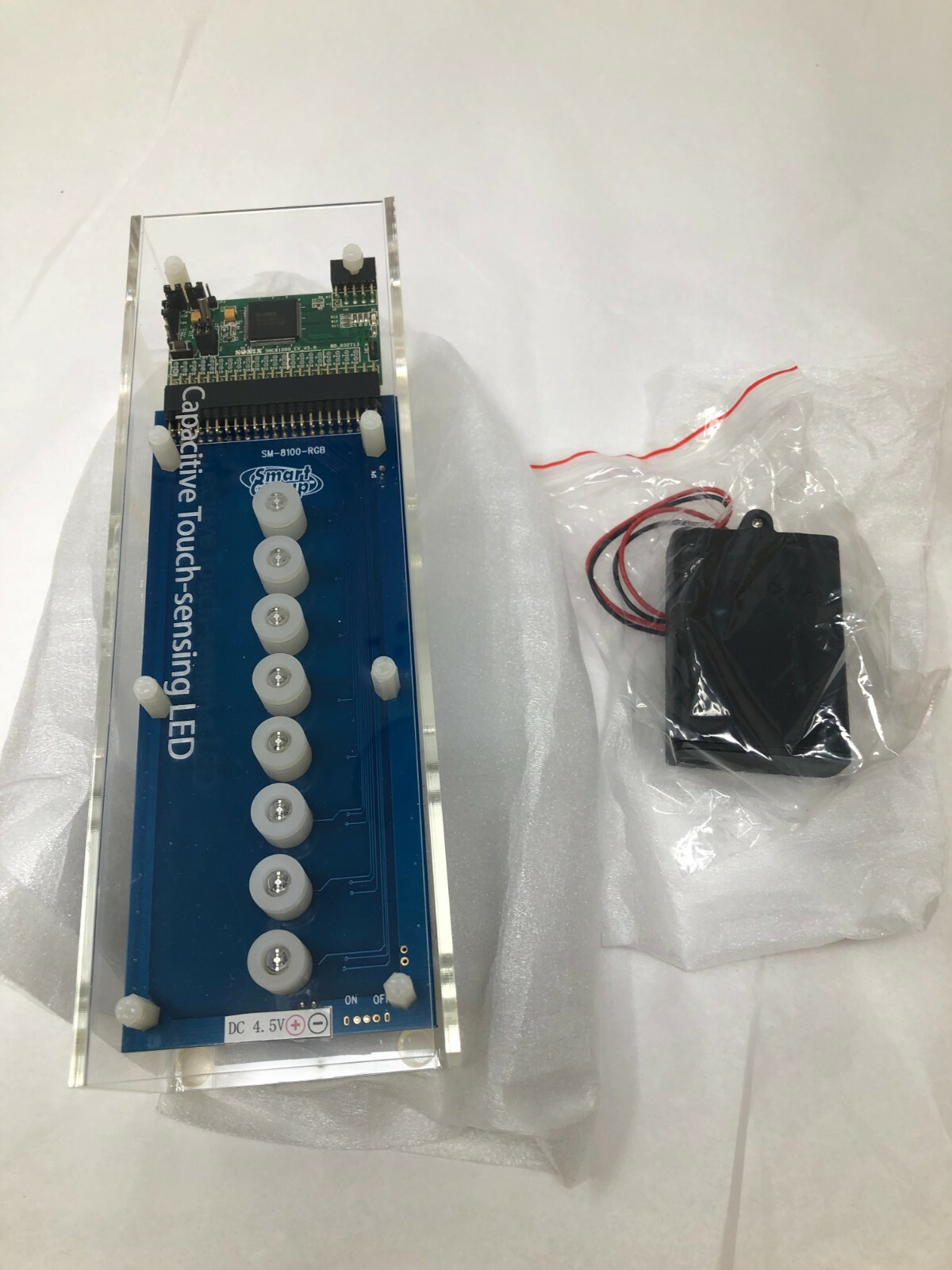 Smart Group SM-8100-RGB Capacitive Touch Sensing LED 8-button