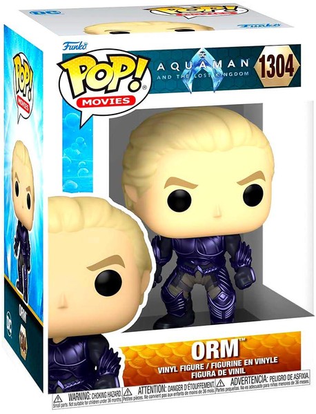 Funko Pop! Movies: Aquaman And The Lost Kingdom - Orm #1304 Vinyl Figure-image