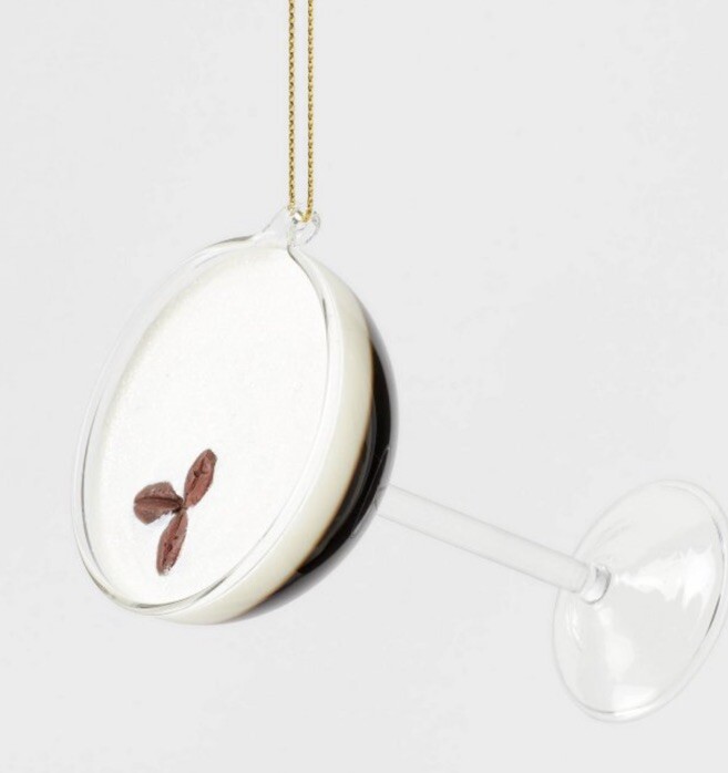 Espresso Martini Glass Target Christmas Tree Ornament eBay