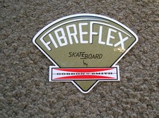 Gordon Smith surfing surfboard skateboard vintage style sticker fibreflex surf