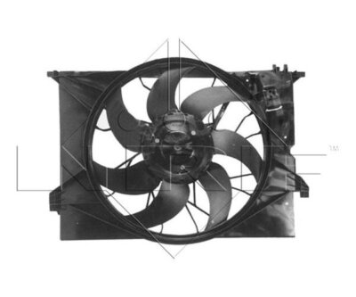 Fan, Engine Cooling NRF 47298 for Mercedes-Benz S-Class