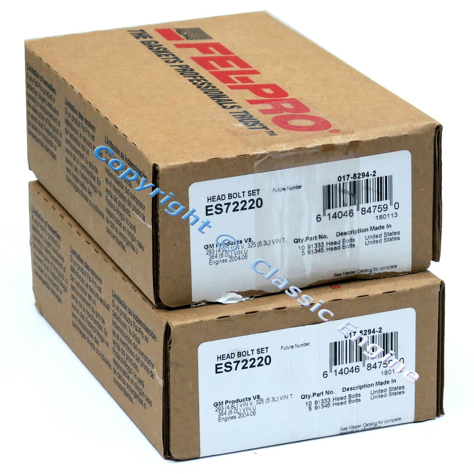 New FelPro Head Bolts Fits Some 20042009 GM 4.8L 5.3L 5.7L 6.0L & 6