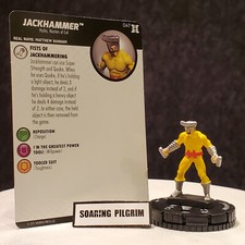 JACKHAMMER - 047 Rare - Deadpool  X-Force Heroclix Set 47