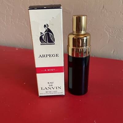 Vintage ARPEGE Mist Eau de Lanvin Charles of the Ritz 2 oz. 3/4 Full No Cap