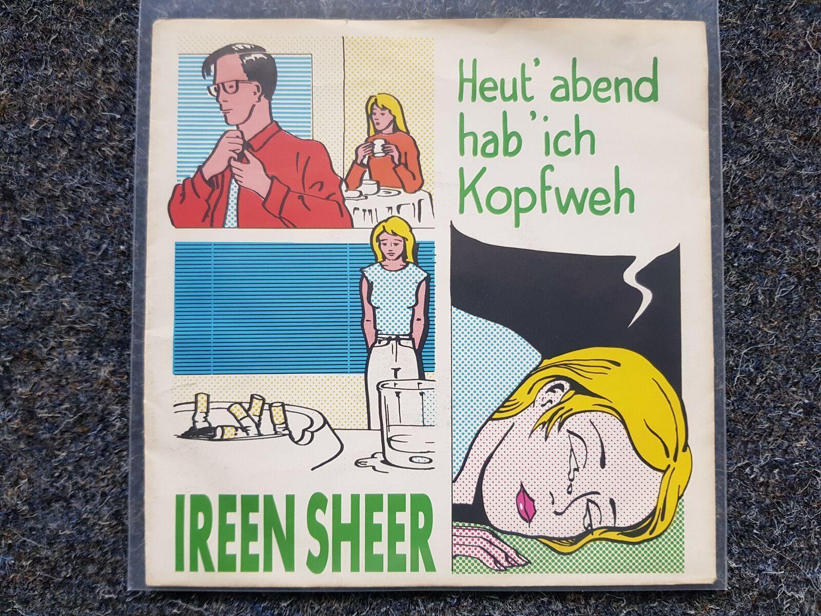 7"" Single Vinyl Ireen Sheer - Heut' abend hab' ich Kopfweh