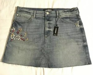 denim skirt express