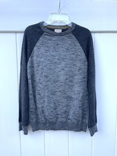 Cat Jack Boys Sweater Sz L Gray Holidays Crewneck