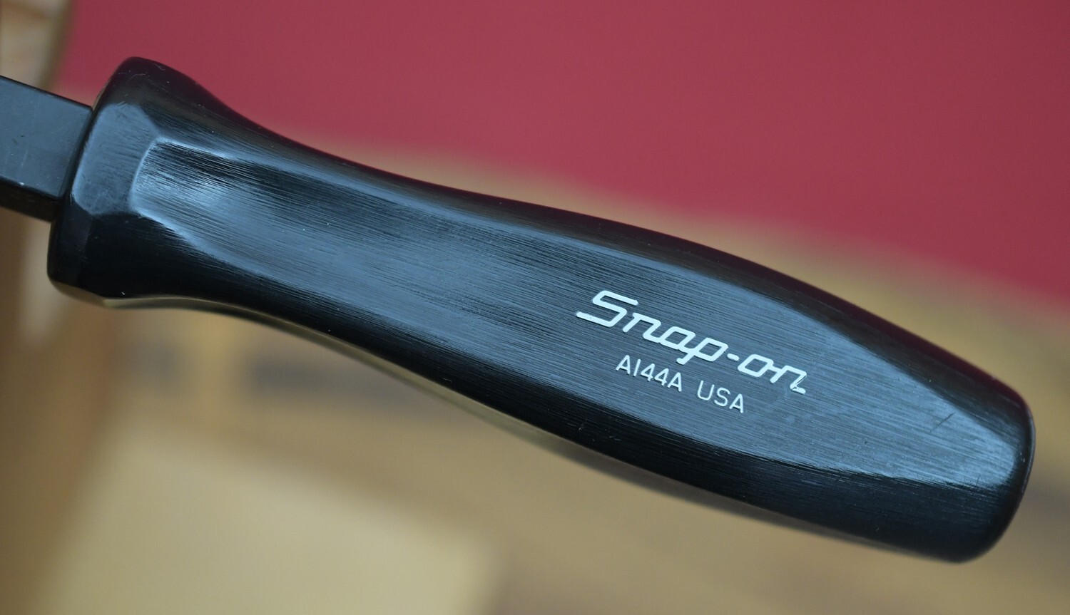 NewOldStock NOS Snapon A144A Black Hard Handle Flywheel Turning Tool