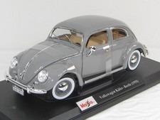 1955 VW BEETLE KAFER GRAY   1:18 NEW IN BOX.