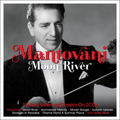 Mantovani Moon River 2-CD NEW SEALED Unchained Melody/Moulin Rouge/Autumn Leaves