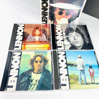 LENNON 4 CD Set 63 Songs John Lennon Give Peace A Chance LENNON 4 CD Set 63 Songs John Lennon Give Peace A Chance