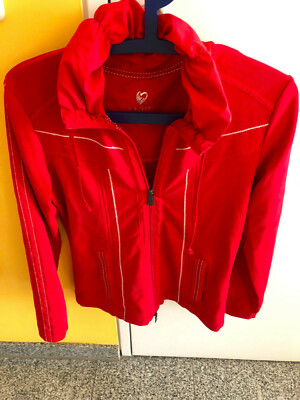  Ladies Via Appia Jacket Size: 36; Red 