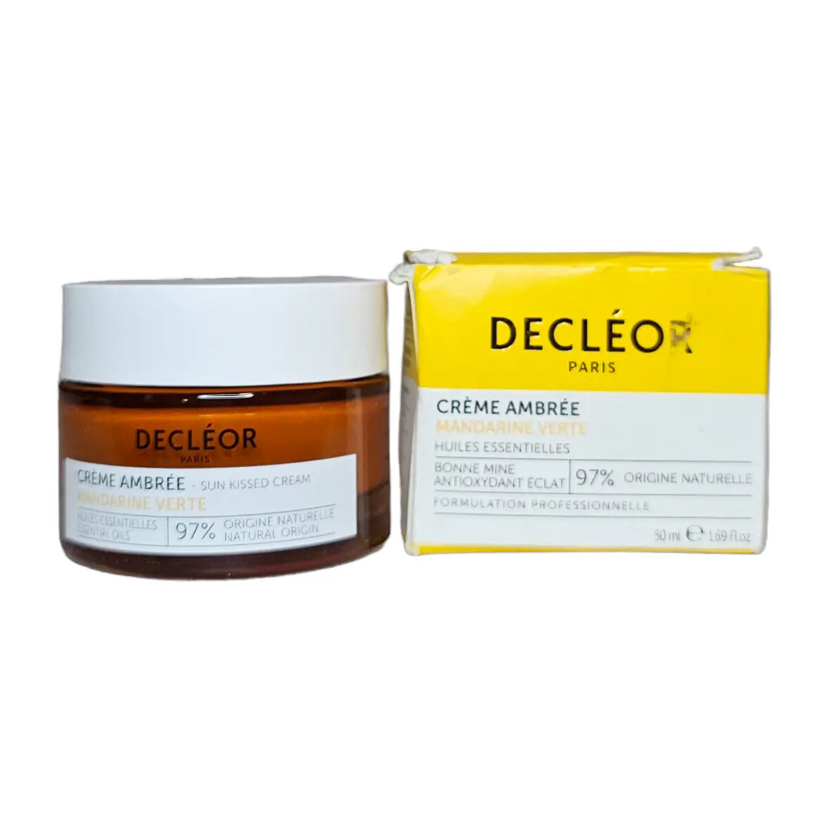 Decleor Green Mandarin Creme Ambree Sun Kissed Glow Day Cream 1.69 fl