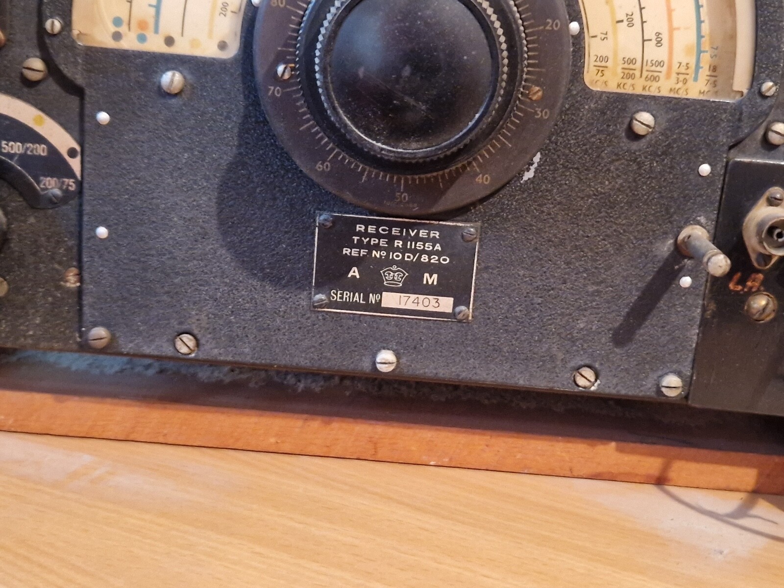Lancaster bomber R1155 Radio Receiver eBay