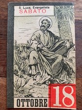 San Luca Evangelista, Santino Of The Day Saturday 18 October 1937