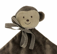 Brown Monkey Plush Baby Lovey Precious Firsts Jungle Zoo Carters Stuffed Animal